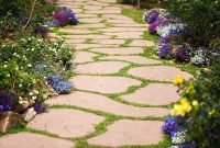 Awesome Small Garden Ideas With Stone Path 18