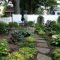 Awesome Small Garden Ideas With Stone Path 21