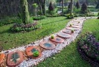 Awesome Small Garden Ideas With Stone Path 28