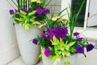 Beautiful Summer Container Garden Flower Ideas 19