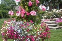 Beautiful Summer Container Garden Flower Ideas 29