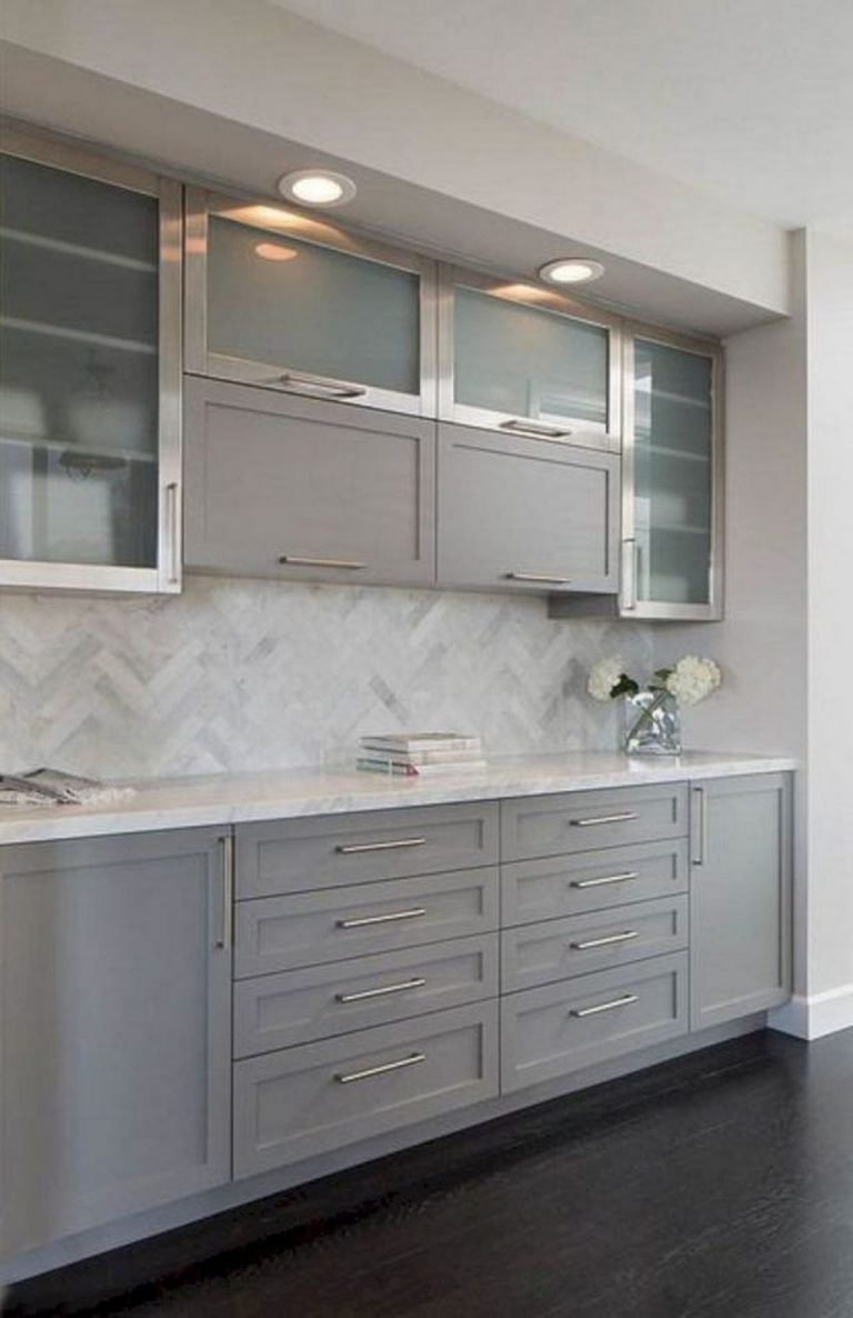 Easy Grey Kitchen Ideas For Your Kitchen 01 LOVAHOMY