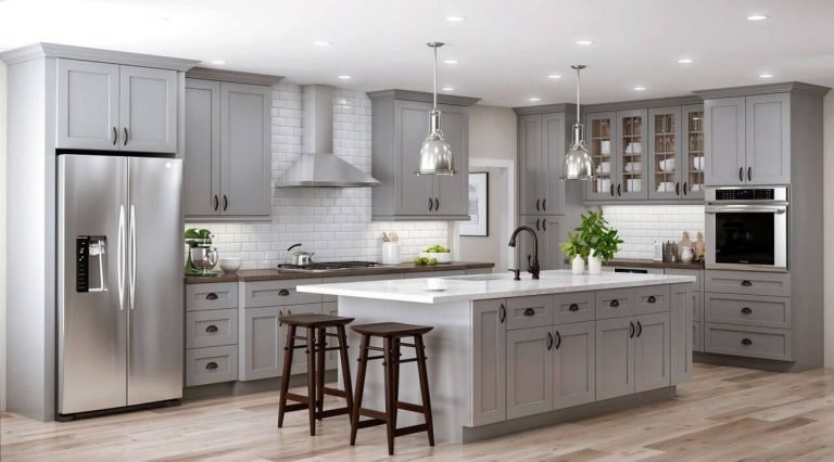 20+ Easy Grey Kitchen Cabinets Ideas For Your Kitchen