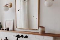 Elegant Bathroom Lighting Ideas To Brighten Your Style 24