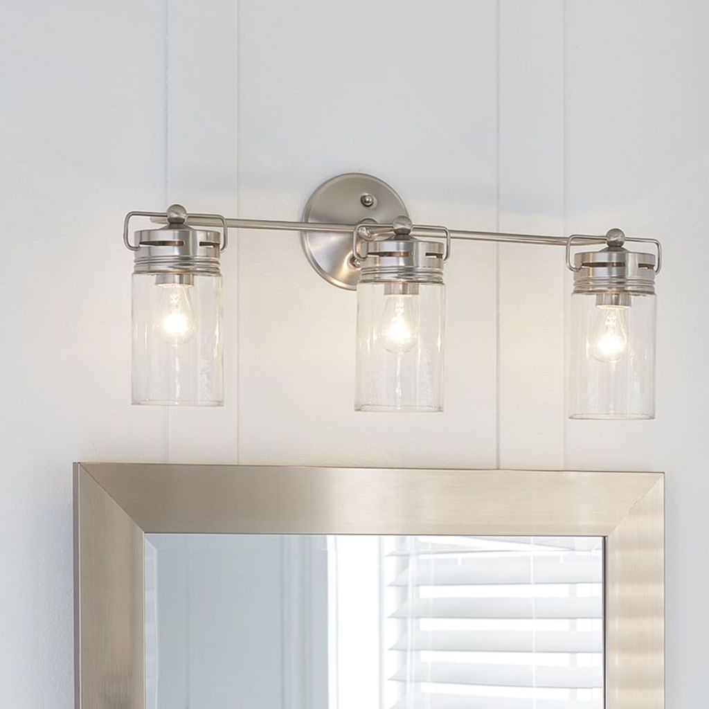 Elegant Bathroom Lighting Ideas To Brighten Your Style 40