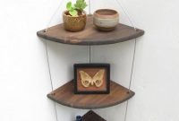 Magnificient Corner Shelves Decoration Ideas 21