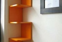 Magnificient Corner Shelves Decoration Ideas 34
