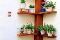 Magnificient Corner Shelves Decoration Ideas 44