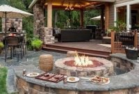 Marvelous Outdoor Fire Pit Ideas To Enjoying This Summer 43