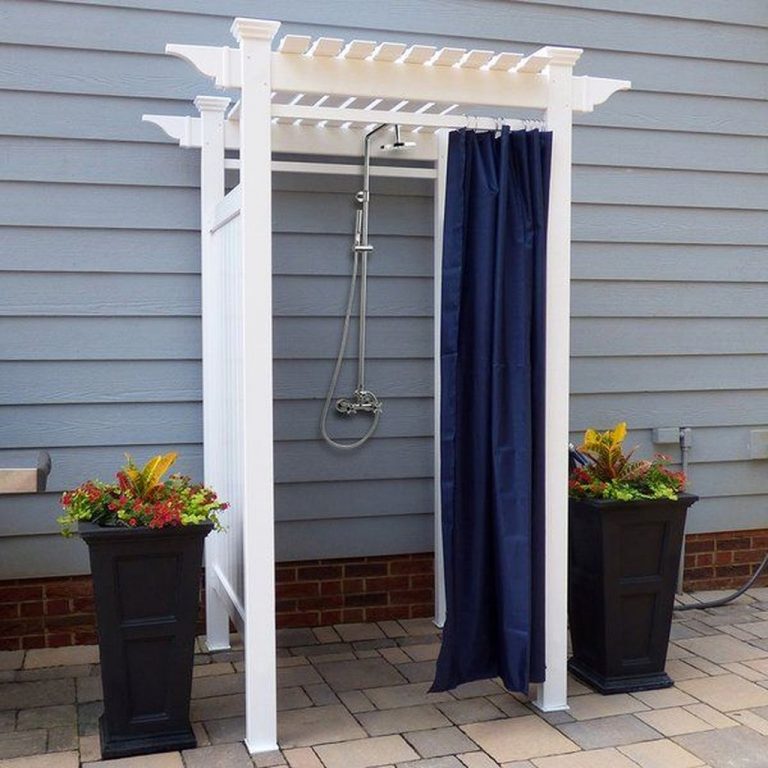 Popular Outdoor Shower Ideas With Maximum Summer Vibes