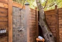 Popular Outdoor Shower Ideas With Maximum Summer Vibes 32