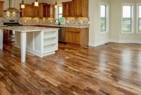 Stunning Wood Floor Ideas To Beautify Your Kitchen Room 12