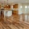 Stunning Wood Floor Ideas To Beautify Your Kitchen Room 12