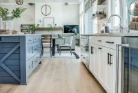 Stunning Wood Floor Ideas To Beautify Your Kitchen Room 16