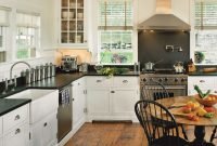Stunning Wood Floor Ideas To Beautify Your Kitchen Room 23