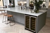 Stunning Wood Floor Ideas To Beautify Your Kitchen Room 35