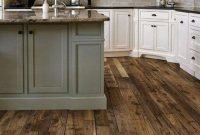 Stunning Wood Floor Ideas To Beautify Your Kitchen Room 37