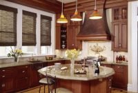 Stunning Wood Floor Ideas To Beautify Your Kitchen Room 48