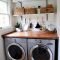 Wonderful Laundry Room Decorating Ideas For Small Space 01