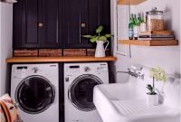 Wonderful Laundry Room Decorating Ideas For Small Space 04
