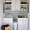 Wonderful Laundry Room Decorating Ideas For Small Space 13