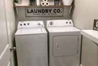 Wonderful Laundry Room Decorating Ideas For Small Space 24