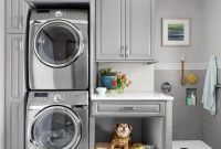 Wonderful Laundry Room Decorating Ideas For Small Space 37