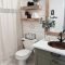 Amazing Bathroom Decor Ideas With Farmhouse Style 08