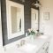 Amazing Bathroom Decor Ideas With Farmhouse Style 10