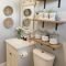 Amazing Bathroom Decor Ideas With Farmhouse Style 16