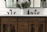 Amazing Bathroom Decor Ideas With Farmhouse Style 28