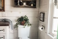 Amazing Bathroom Decor Ideas With Farmhouse Style 29
