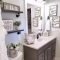Amazing Bathroom Decor Ideas With Farmhouse Style 33