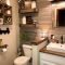 Amazing Bathroom Decor Ideas With Farmhouse Style 40