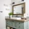 Amazing Bathroom Decor Ideas With Farmhouse Style 44