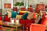 Best Ideas To Bring A Pop Of Bright Color Into Your Interior Design 03