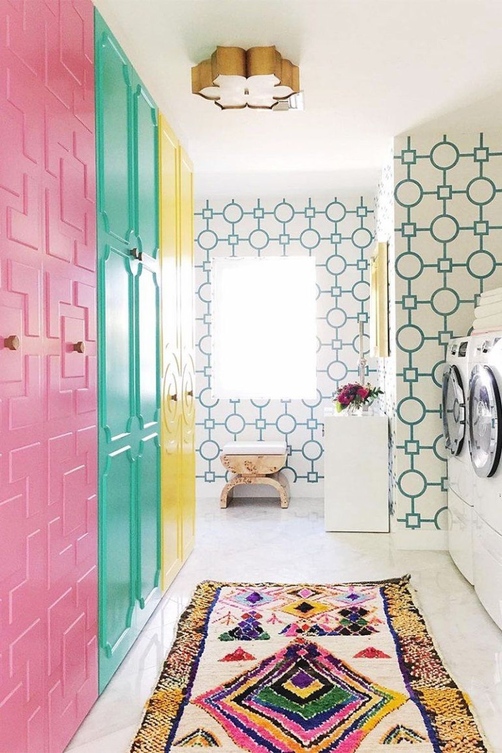 Best Ideas To Bring A Pop Of Bright Color Into Your Interior Design 21
