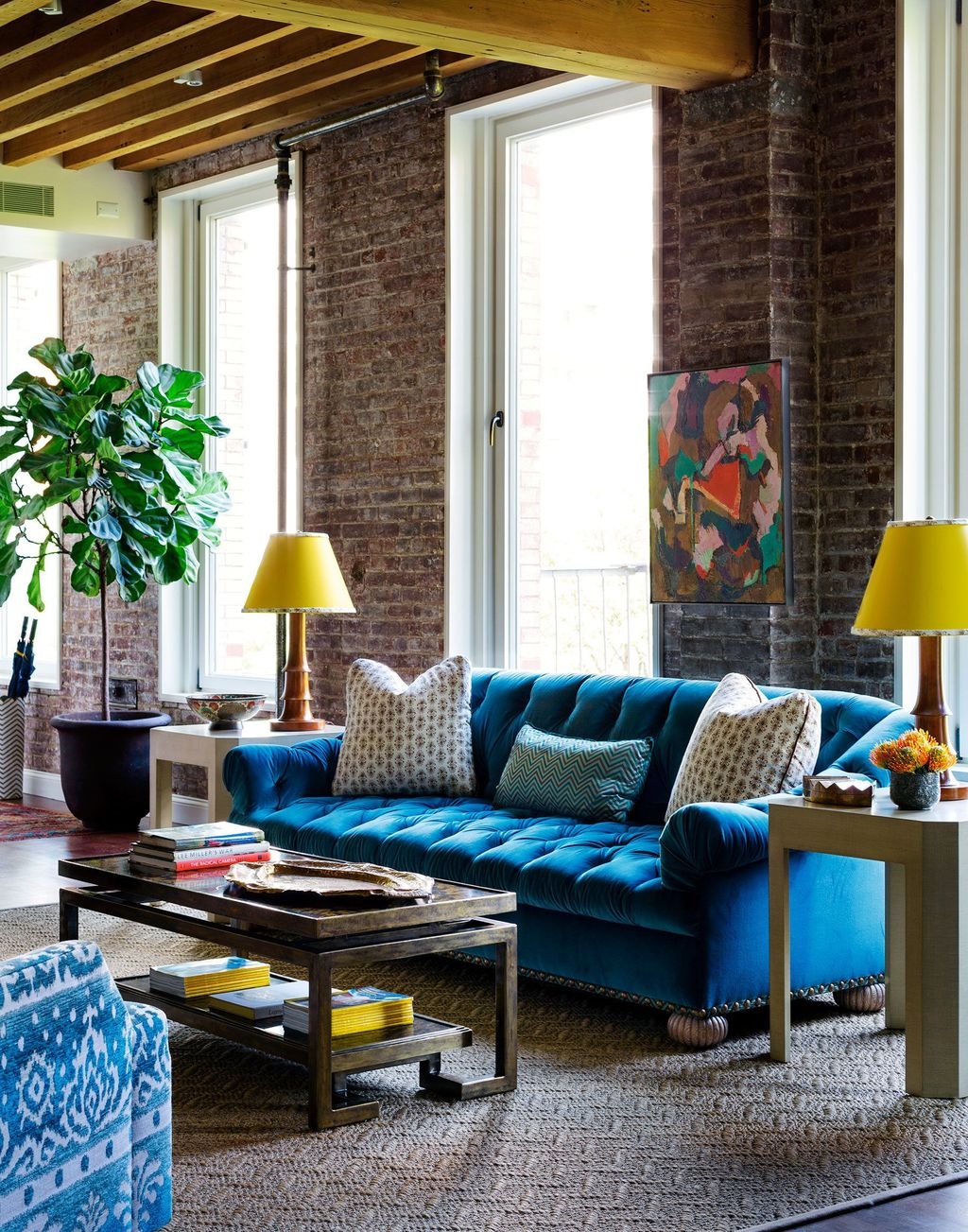 Best Ideas To Bring A Pop Of Bright Color Into Your Interior Design 29