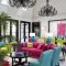 Best Ideas To Bring A Pop Of Bright Color Into Your Interior Design 35