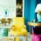 Best Ideas To Bring A Pop Of Bright Color Into Your Interior Design 42