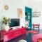 Best Ideas To Bring A Pop Of Bright Color Into Your Interior Design 53