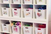 Brilliant Toy Storage Ideas For Small Space 13