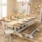 Creative Farmhouse Table Design Ideas With Rustic Style 01