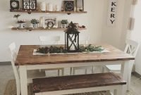 Creative Farmhouse Table Design Ideas With Rustic Style 02
