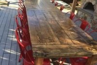 Creative Farmhouse Table Design Ideas With Rustic Style 20