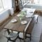 Creative Farmhouse Table Design Ideas With Rustic Style 40