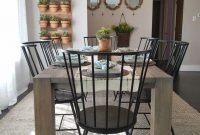 Creative Farmhouse Table Design Ideas With Rustic Style 41