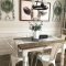 Creative Farmhouse Table Design Ideas With Rustic Style 48