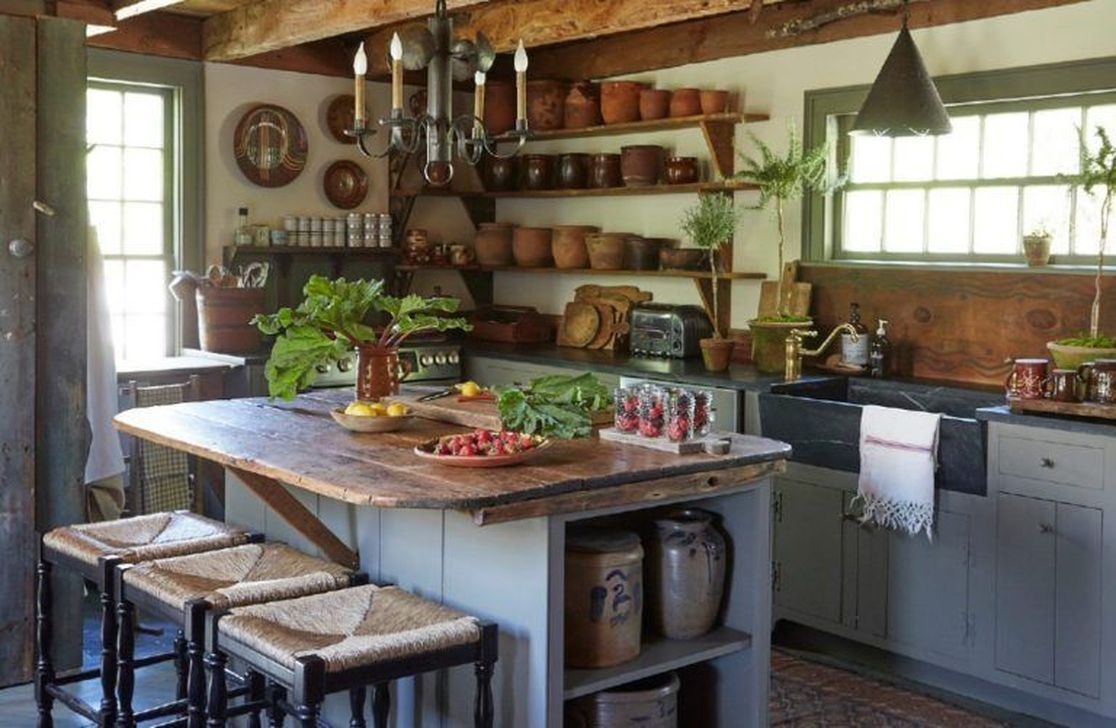 Fabulous Rustic Kitchen Decoration Ideas 03