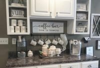 Fantastic DIY Coffee Bar Ideas For Your Home 01